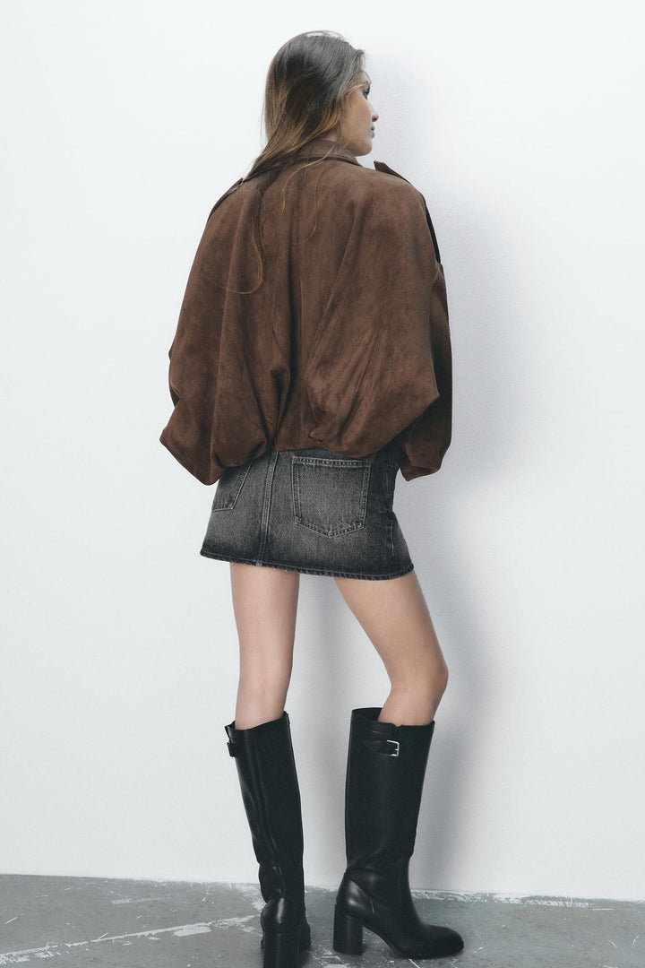 Milano – Bomber in Camoscio - MAZZARO