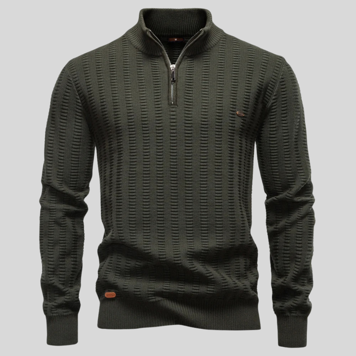 Pull Milano Demi-Zip - MAZZARO