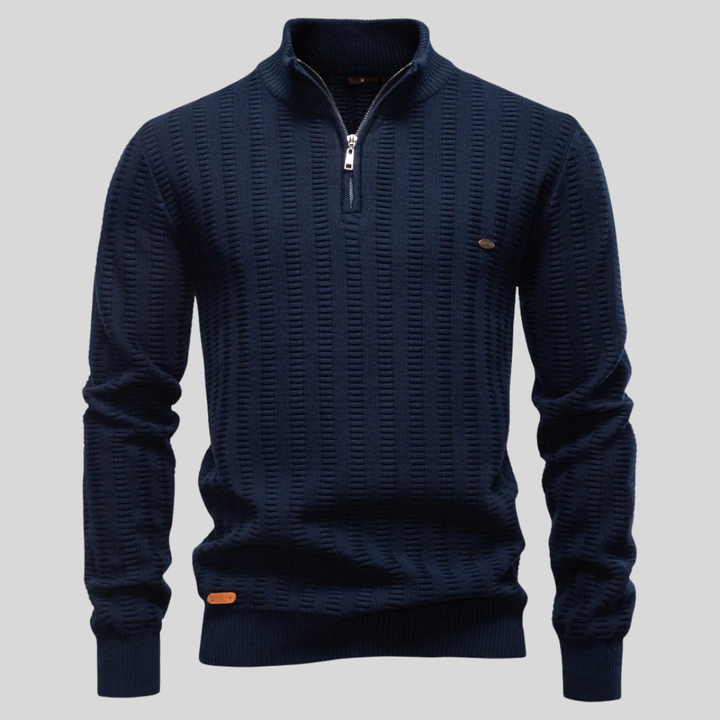 Pull Milano Demi-Zip - MAZZARO