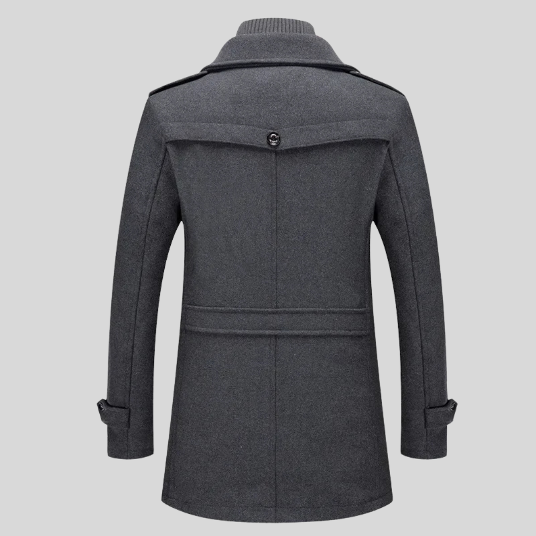 CANALI – Manteau en laine vierge - MAZZARO