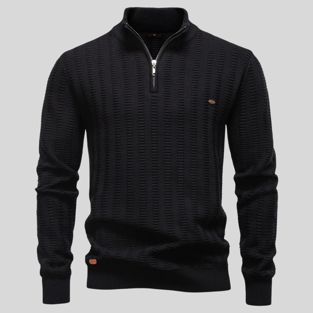 Pull Milano Demi-Zip - MAZZARO