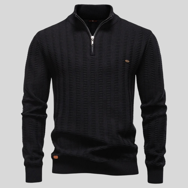 Pull Milano Demi-Zip - MAZZARO