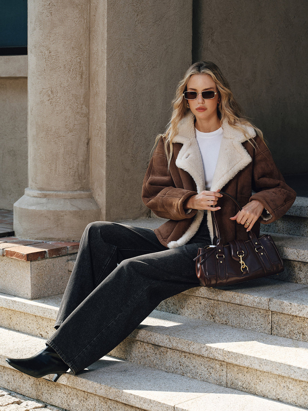 Cortina – Cappotto a revers foderato in pile - MAZZARO