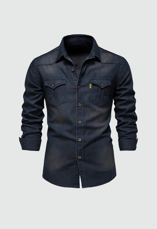 Bozzi – Chemise en denim - MAZZARO
