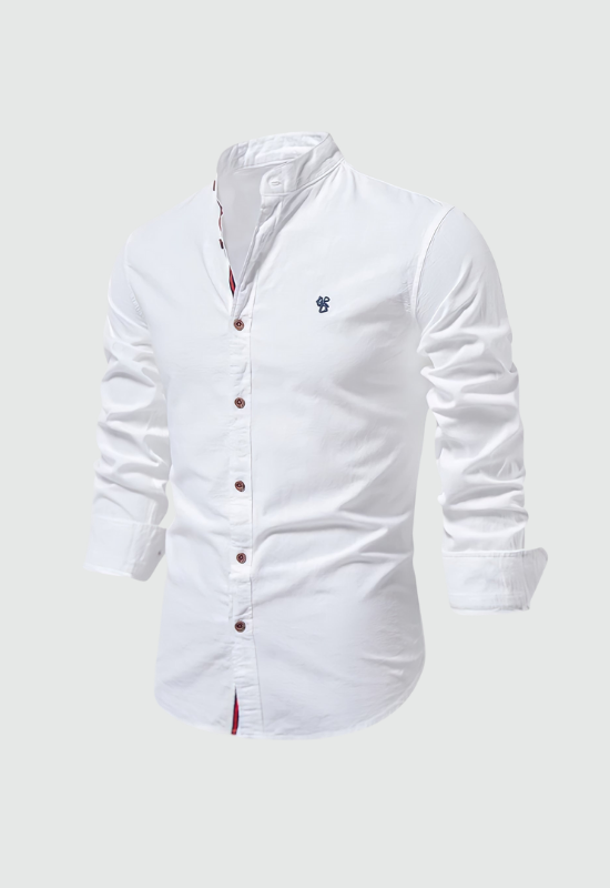 Virtuoso – Chemise classique en lin - MAZZARO