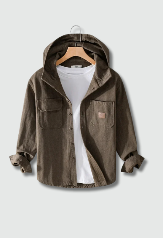 Ventra – Chemise à capuche rétro - MAZZARO