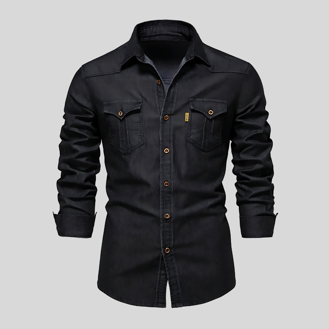 Bozzi – Chemise en denim - MAZZARO