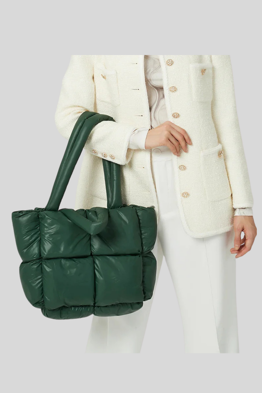 Nova – Sac Tote Matelassé Oversize - MAZZARO