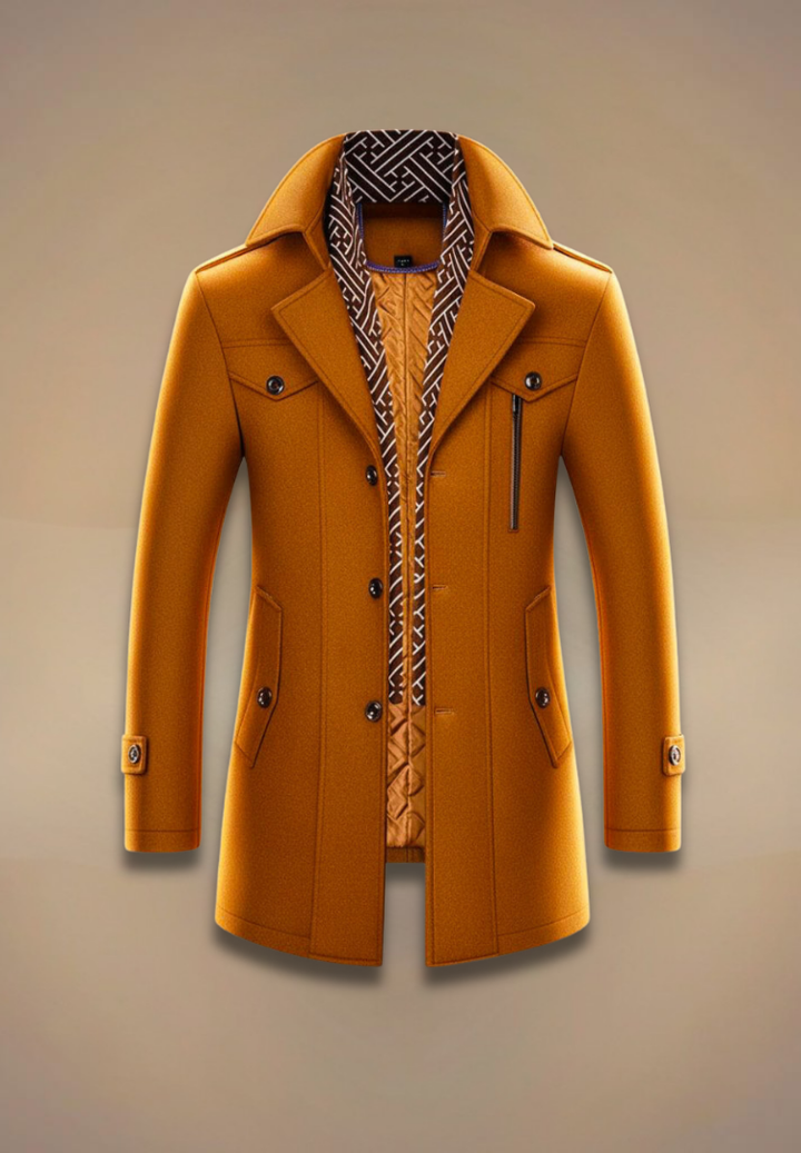 Legacy – Manteau en Laine Vierge - MAZZARO