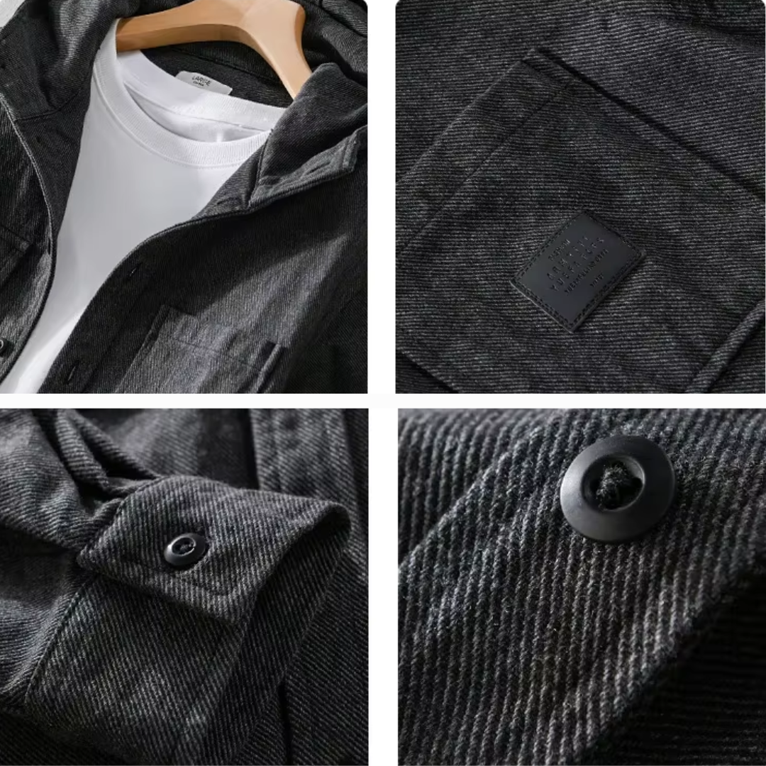 Ventra – Chemise à capuche rétro - MAZZARO