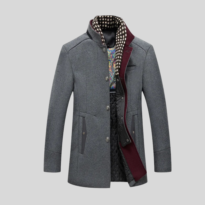 Armand – Manteau d’hiver en laine mérinos - MAZZARO