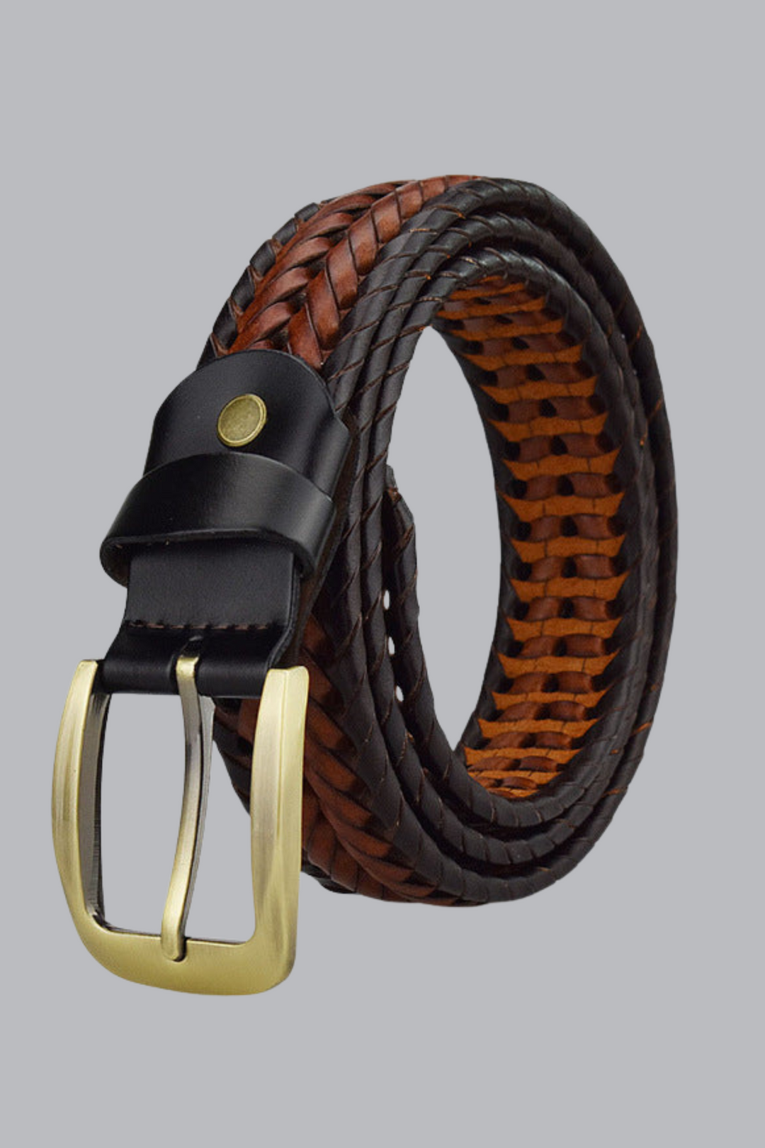 Zorrato - Cintura in pelle intrecciata - MAZZARO