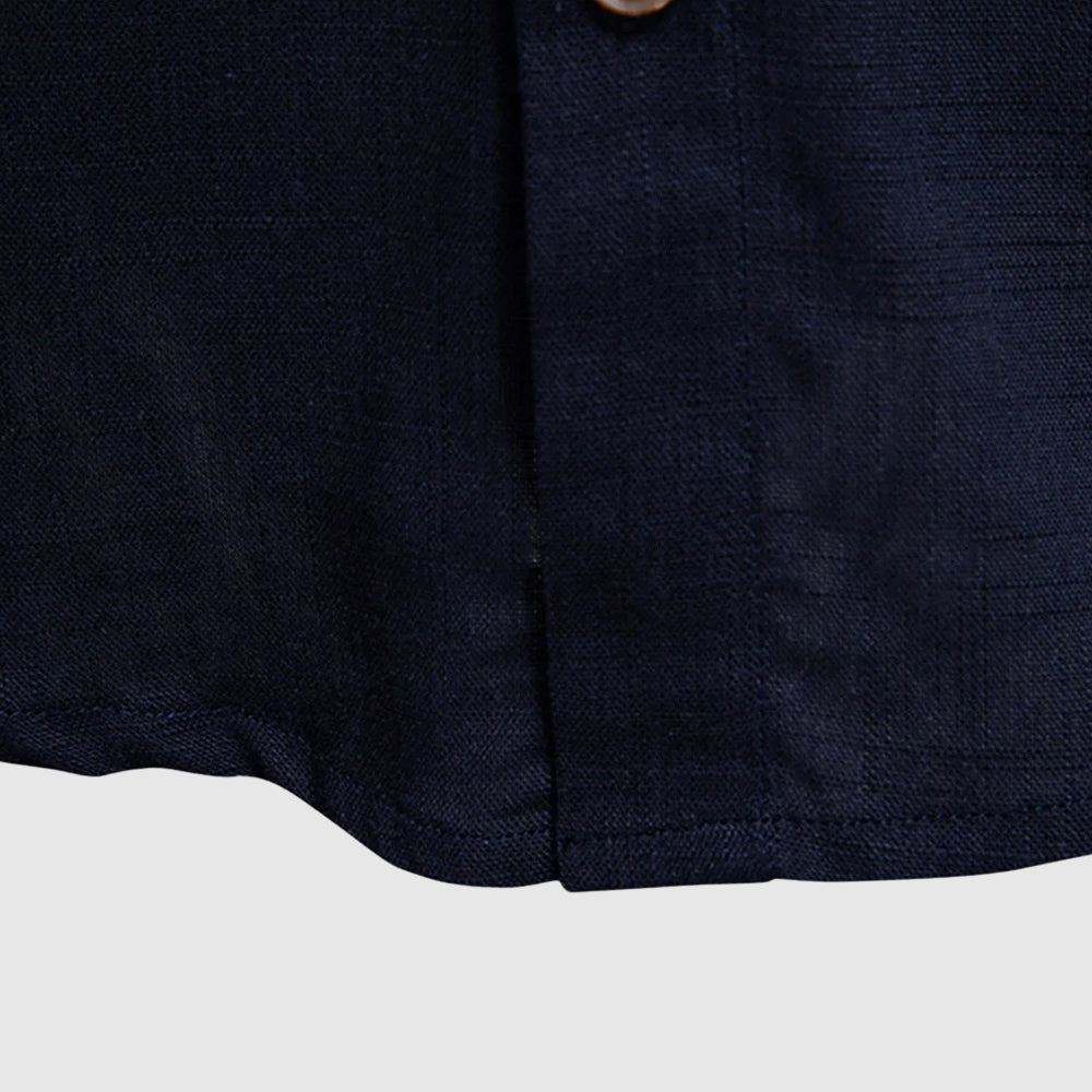 Enzo Vallini – Chemise en lin casual - MAZZARO