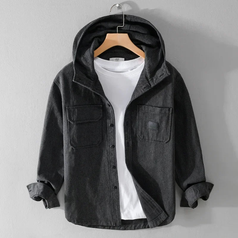 Ventra – Chemise à capuche rétro - MAZZARO