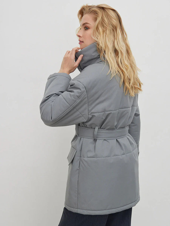 Élodie – Parka d’hiver ceinturée - MAZZARO