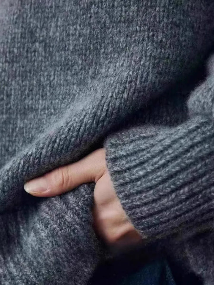 Camille Duret – Pull Oversize en Pur Cachemire - MAZZARO