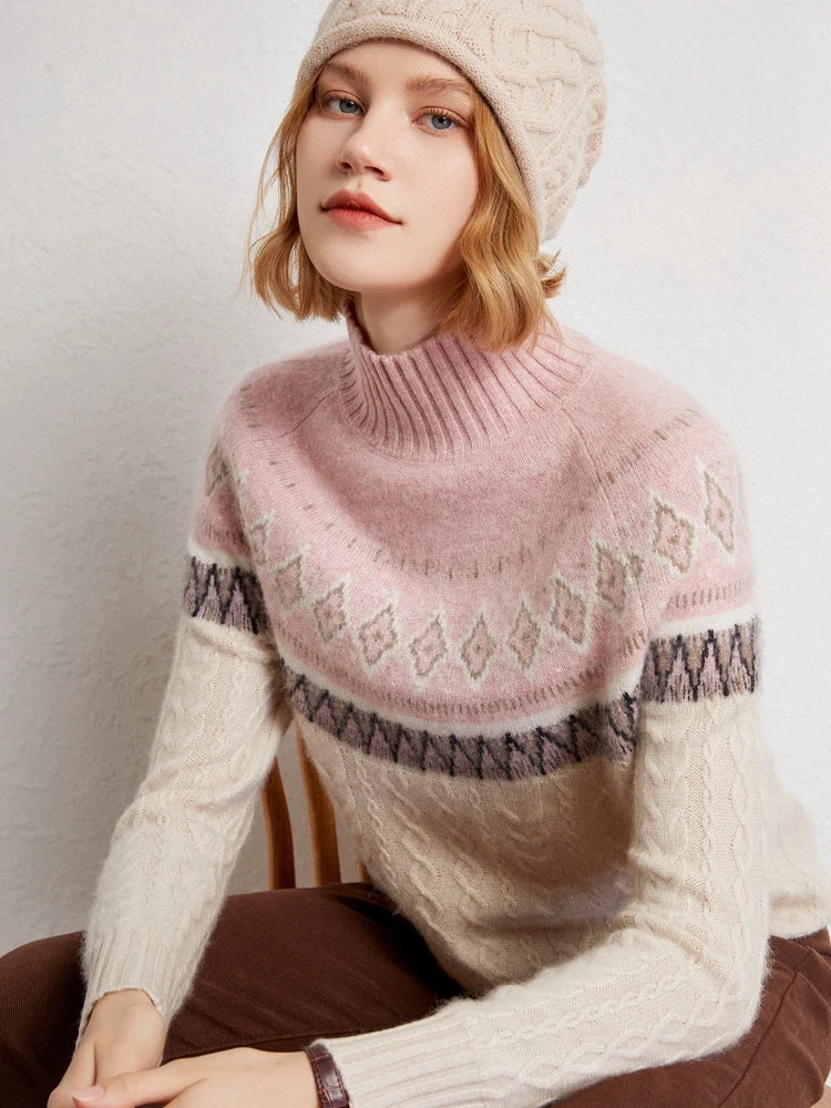 Maglione Northshore Jacquard Nordico - MAZZARO