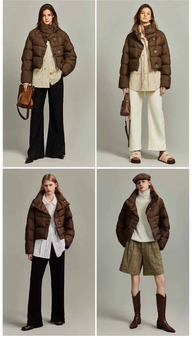 Aurélie – Doudoune matelassée courte - MAZZARO