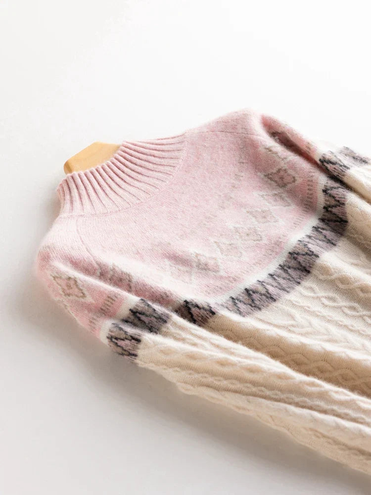 Maglione Northshore Jacquard Nordico - MAZZARO