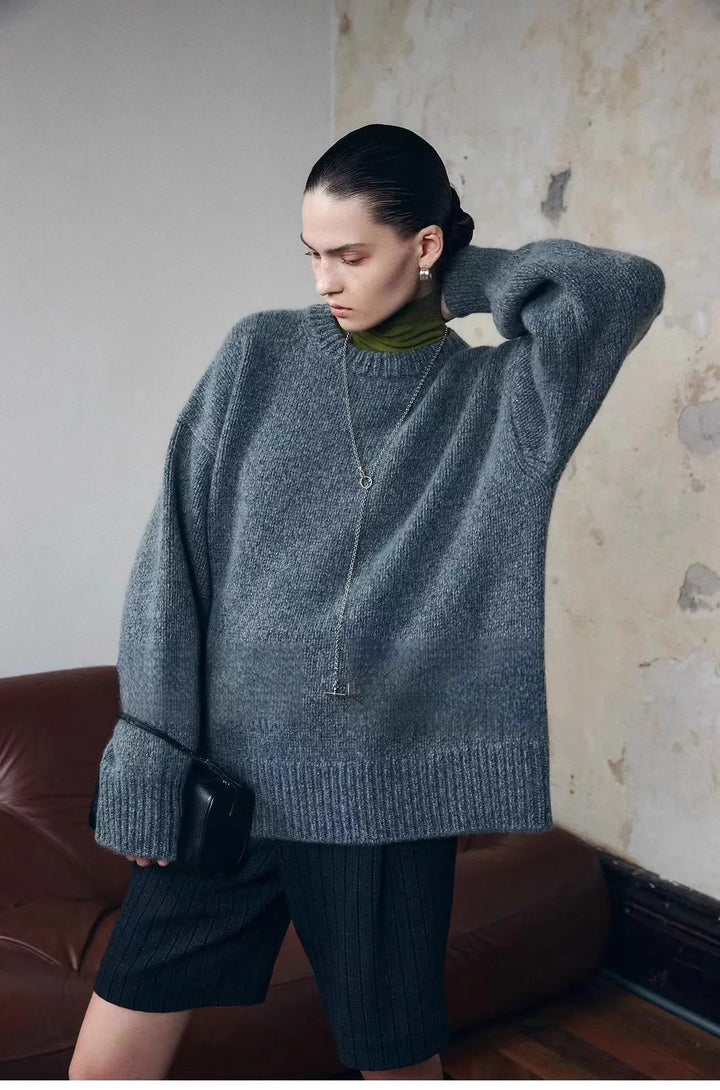 Camille Duret – Pull Oversize en Pur Cachemire - MAZZARO