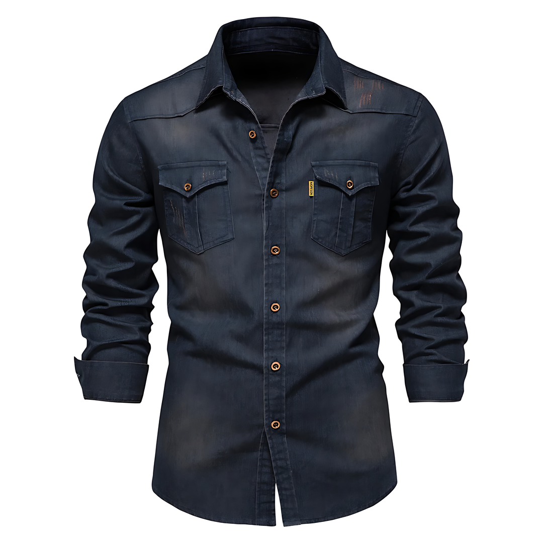 Bozzi – Chemise en denim - MAZZARO