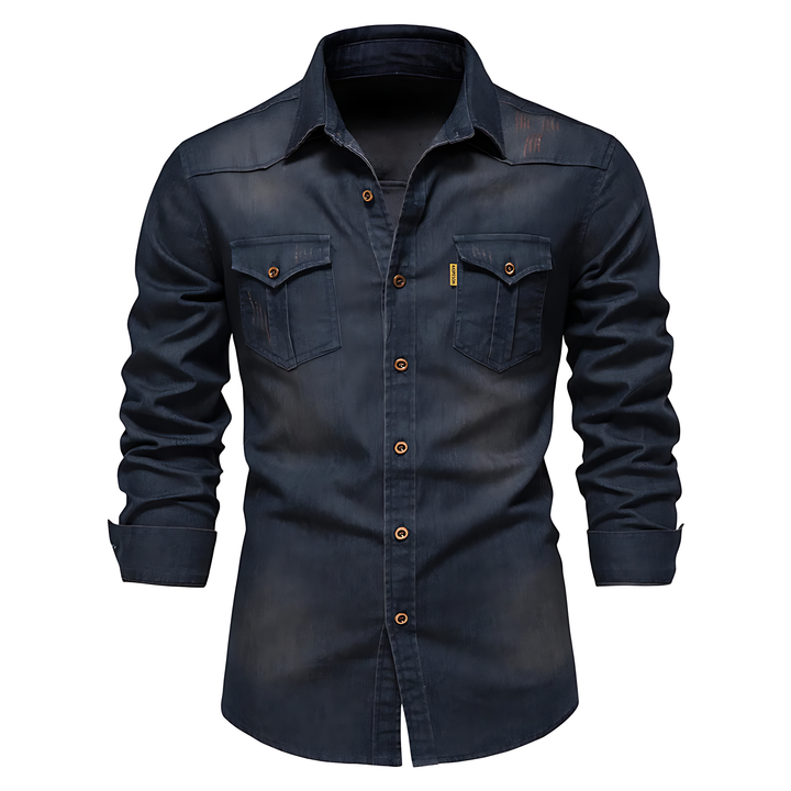 Bozzi – Chemise en denim - MAZZARO