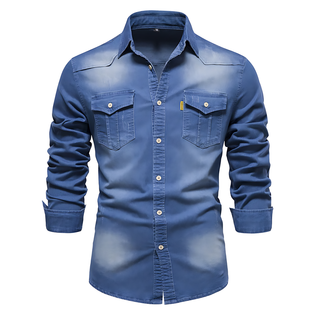 Bozzi – Chemise en denim - MAZZARO